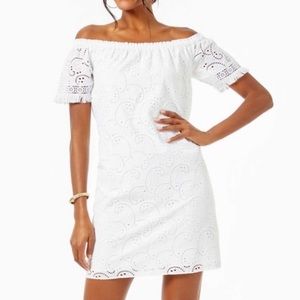 NWT Lilly Pulitzer Shanelle Dress Resort White